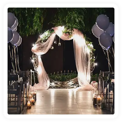 Luxury event venue at One Trenton in Trenton TX serving Anna TX and Sherman TX for weddings, parties, and banquets